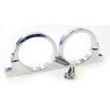 Aeroflow Dual Billet Filter Bracket Polished Finish AF66-2246