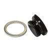 Aeroflow Holley Fuel Bowl Inlet Blank Plug Black 7/8in-20 AF700-00BLK