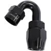 Aeroflow Kryptalon Series 1pc Full Flow Swivel 150 Hose-End -10AN Black AF7025-10
