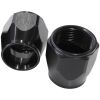 Aeroflow Kryptalon Replacement Socket Nut -4AN Black AF7030-04