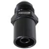 Aeroflow Push In Front Valve Cover Breather Adaptor -8AN Black 20mm OD AF708-08FBLK