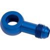 Aeroflow Alloy AN Banjo Fitting 8mm to -3AN Blue AF717-03