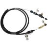 Aeroflow Kickdown Cable With Black Stainless Cover & Black Ends AF72-7002BLK