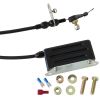 Aeroflow Kickdown Cable With Black Stainless Cover & Black Ends AF72-7004BLK