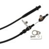 Aeroflow Kickdown Cable With Black Stainless Cover & Black Ends AF72-7007BLK