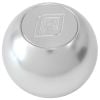 Aeroflow AF72-9900 Billet Round Silver Gear Knob Shift Shifter Ball 1/2