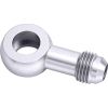 Aeroflow Alloy AN Banjo Fitting 14mm to -4AN Silver AF720-04S