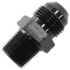 Aeroflow 3/8in BSPT to -8AN Adapter Black AF757-08BLK