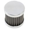 Aeroflow Stainless Billet Breather with -6AN Female Thread Polished Finish AF77-2003