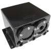 Aeroflow Dual EFI Pump Under-Car Surge Tank Black Use With AF49-1014 Pumps AF77-4244BLK