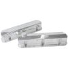 Aeroflow Fabricated Aluminium Valve Covers Polished Finish AF77-5002