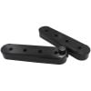 Aeroflow Fabricated Aluminium Valve Covers Black AF77-5003BLK