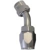 Aeroflow Kryptalon Series 1pc Full Flow Swivel 45 Hose-End -10AN Titanium Finish AF7822-10