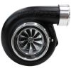 Aeroflow BOOSTED 6662 .82 Turbo 850HP SS Rear V-Band Inlet & Out Ext Wastegate Black AF8005-3020BLK
