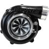 Aeroflow AF8005-3074BLK Boosted 6862 1.21 Dual V-Band G35-1050 Black