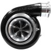 Aeroflow BOOSTED 8888 1.25 Turbo T4 Twin Entry Inlet V-Band Outlet Ext Wastegate Black AF8005-4001BLK