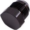Aeroflow AN Flare Plug -16AN Black AF806-16BLK