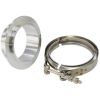 Aeroflow Turbine Outlet Flange & V-Band Aluminium AF8080-1007