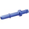 Aeroflow Push-In to Barb EFI Fuel Fitting 8mm/5/16in Barb to male hard tube Blue AF810-05