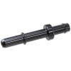 Aeroflow Push-In to Barb EFI Fuel Fitting 8mm/5/16in Barb to male hard tube Black AF810-05BLK