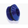 Aeroflow Slimline ORB Port Plug -4AN Blue AF813-04