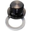Aeroflow Metric Port Plug M12 x 1.5 Black AF814-M12BLK