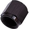 Aeroflow -3AN Aluminium Tube Nut to 3/16in Tube; Black AF818-03BLK