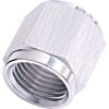 Aeroflow -8AN Aluminium Tube Nut to 1/2in Tube Silver AF818-08S