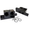 Aeroflow AF82-2009 GM LS 90Deg Oil Block Adapter Suits Front/Rear Sump -12ORB