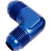 Aeroflow 90 Male Flare Union -8AN Blue AF821-08