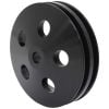 Aeroflow AF83-1004BLK Power Steering Pulley Double Black 5/8 Shaft GM Saginaw