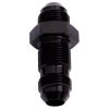 Aeroflow Straight AN Bulkhead -3AN Black AF832-03BLK