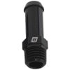 Aeroflow Male NPT to Barb Straight Adapter 1/16in to 1/4in Black AF841-04-01BLK
