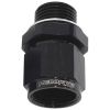 Aeroflow Metric To Female AN Swivel Adapters Black M12 x 1.5 to -8AN AF906-08-M12BLK
