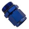 Aeroflow Male -8 ORB to Female -8AN Swivel Adapter Blue AF907-08
