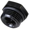 Aeroflow ORB Port Reducer -8ORB to 1/8in Black AF912-P08-02BLK