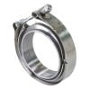 Aeroflow 1-3/4in 44mm V-Band Clamp Kit with Steel Weld Flanges AF92-1750