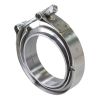 Aeroflow 4-1/2in 88.9mm V-Band Clamp Kit with Weld Flanges AF92-4500D