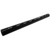 Aeroflow Straight Silicone Hose 2-1/2in 63mm ID Gloss black 3.3ft. 1 metre Length AF9201-250L