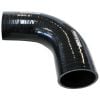 Aeroflow 90 Silicone Hose 3-1/2in 90mm ID Gloss black 6in 152mm AF9203-350