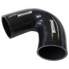 Aeroflow 135 Silicone Hose Elbow 3in 75mm ID Gloss black 3-15/16in 100mm Leg AF9205-300