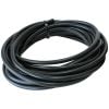Aeroflow 1/4in 6mm ID Vacuum Silicone Hose Gloss black 25ft 7.6 metre Roll AF9231-025-25
