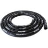 Aeroflow 1-3/4in 44.5mm ID Heater Silicone Hose Gloss black 13ft 4 metre Roll AF9251-175-13