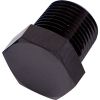 Aeroflow NPT Hex Head Plug 1/4in Black AF933-04BLK