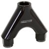 Aeroflow Billet Y-Piece 1 x Female -10 ORB 2 x Female -8AN Black AF939-08-10BLK