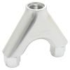 Aeroflow Billet Y-Piece 1 x Female -10 ORB 2 x Female -8AN Silver AF939-08-10S