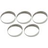 Aeroflow Exhaust Pie Cuts Stainless 2-1/2in OD x 1/16in Wall Thickness 45 Bend AF9589-2500