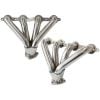 Aeroflow Block Huggers Stainless AF9599-1002