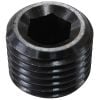 Aeroflow Black Coated Steel Port Plug1/2in NPT AF979-08BLK