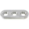 Aeroflow Weld-In Alloy Platewith 3 x -6 ORB Female Ports AF986-06